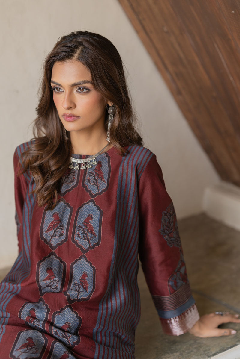 Chanderi Silk Classic Kurta Set of 2