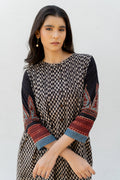 Short Pintuck Kurta - Ark Black